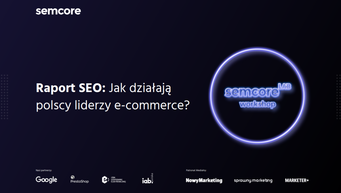 Raport prezentujący, jak działają polscy liderzy e-commerce