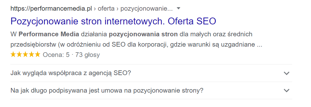 Performance Media Google