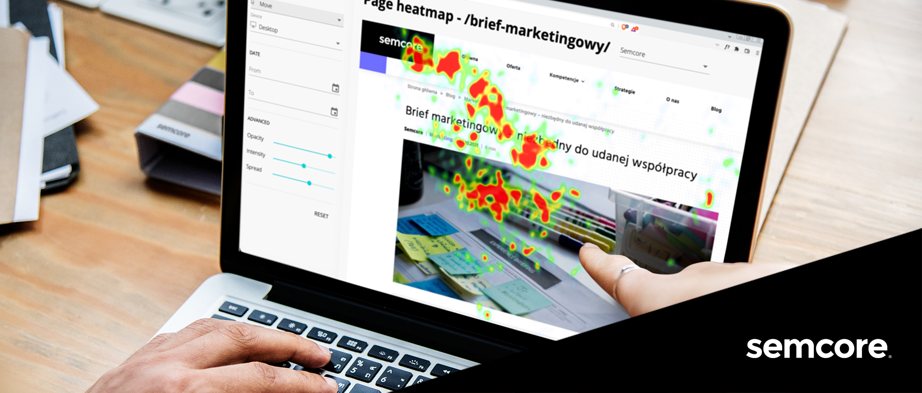 heat map w pracy nad search engine optimization
