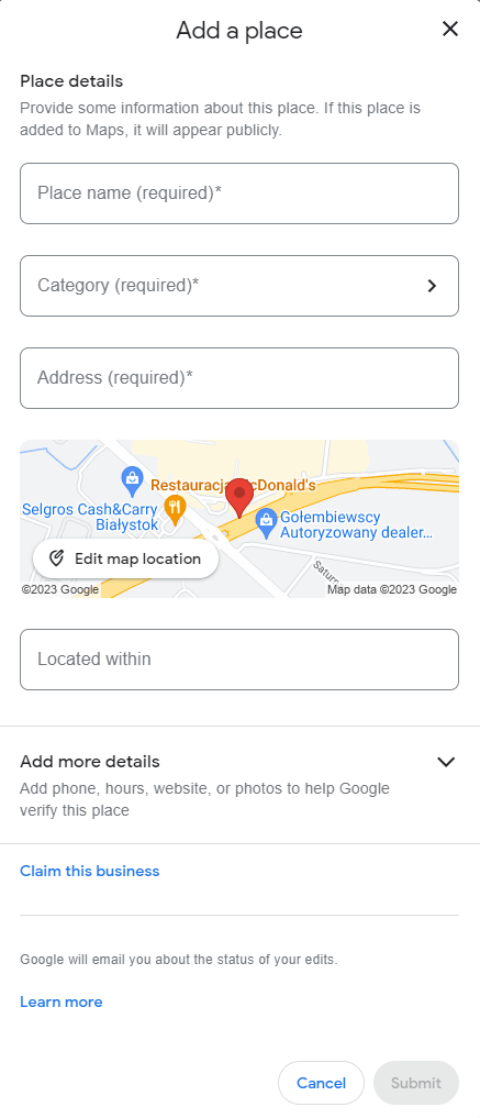Jak dodać miejsce na Google Maps w 7 prostych krokach?