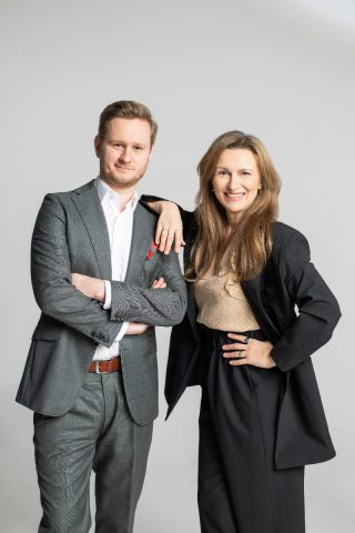 Arkadiusz Szczudło i Magdalena Korol, partnerzy w Creativa Legal