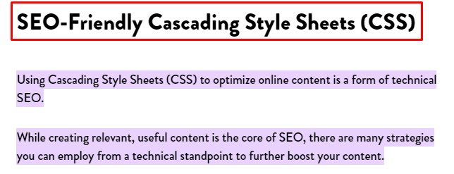Język CSS – zastosowanie w SEO