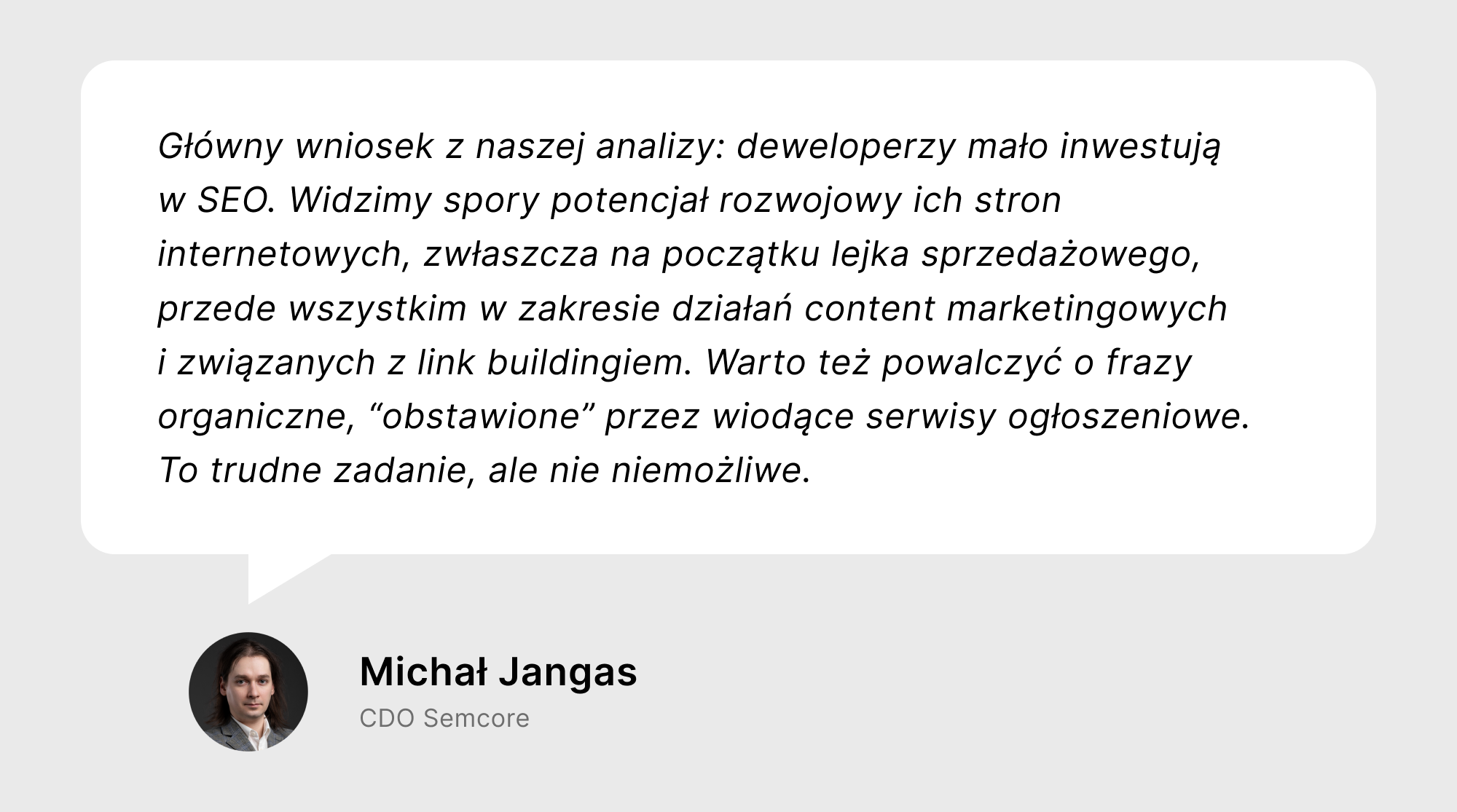 WWW Spotlight #2. Deweloperzy mieszkaniowi nie inwestują w SEO? [INFOGRAFIKA]