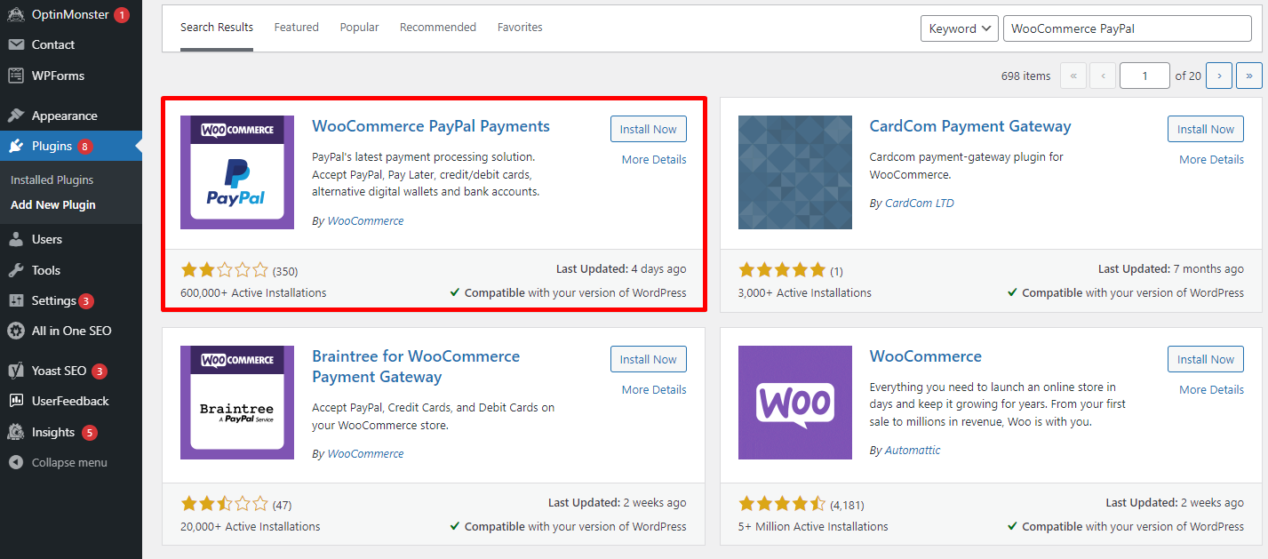 Jak połączyć PayPal z WooCommerce?