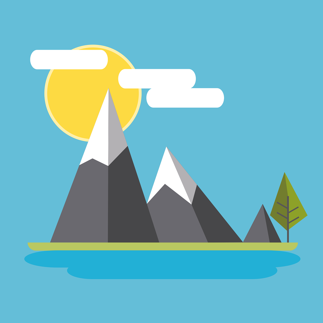 Na czym polega flat design?