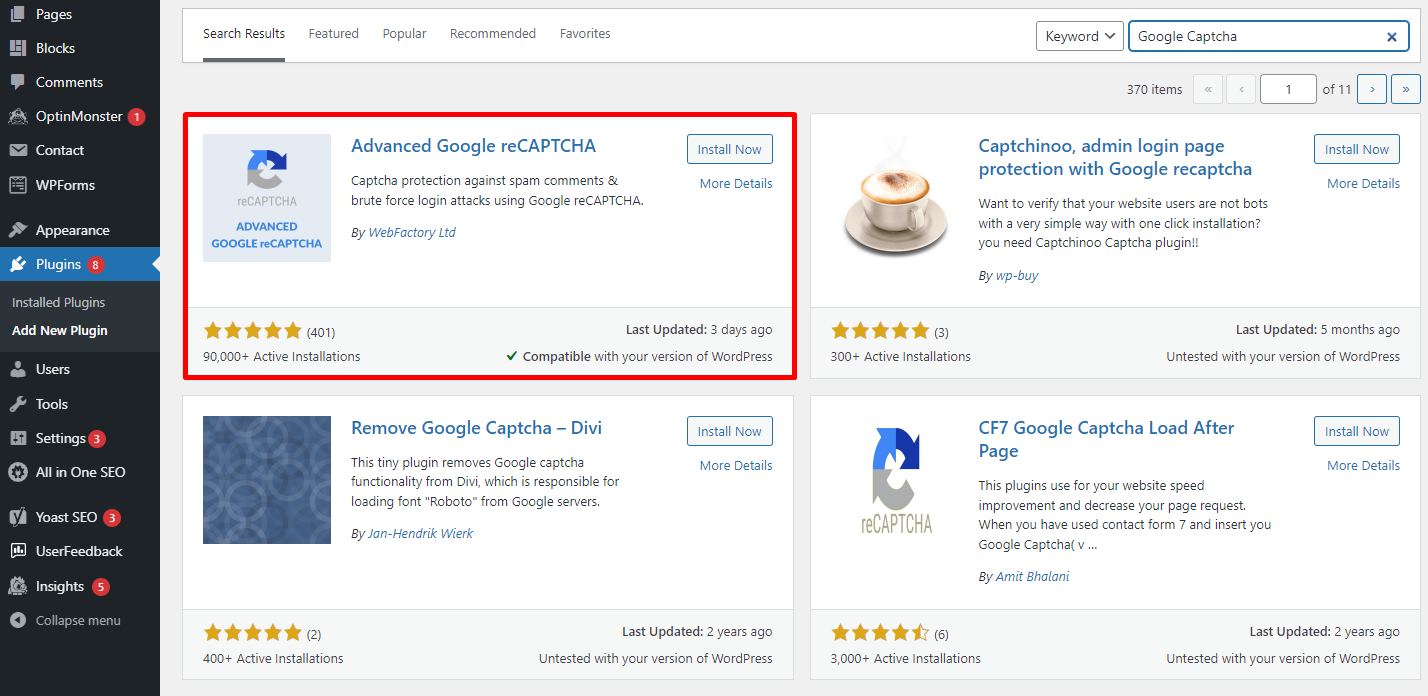 Jak dodać Captcha Google na stronę?