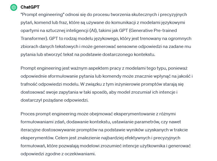 Za co odpowiada prompt engineer?