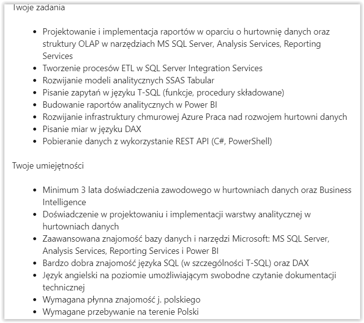 BI developer – czym się zajmuje?