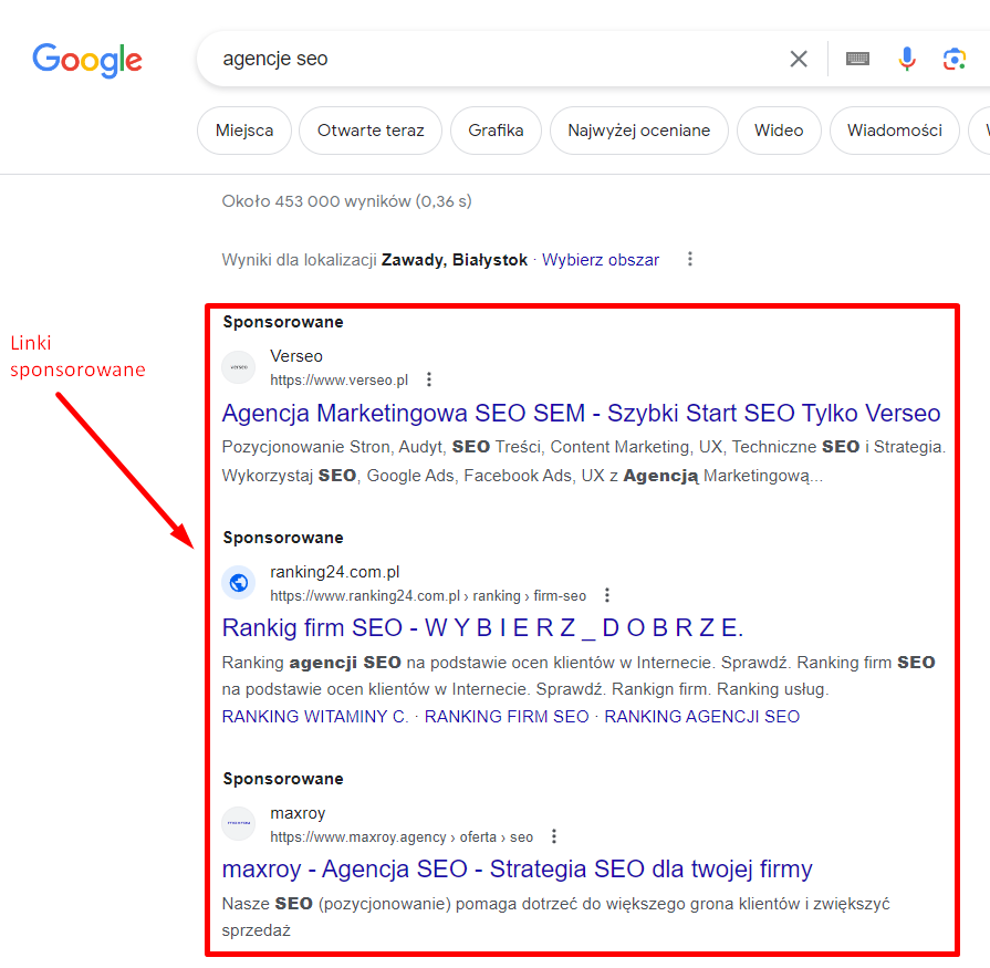 Linki sponsorowane – czym są i jak pozyskiwać?