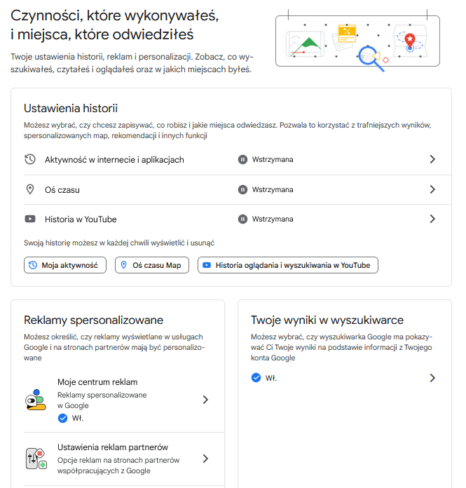 Jak usunąć historię wyszukiwania w Google?