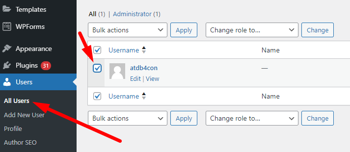 Jak ustawić profil admina w WordPress?