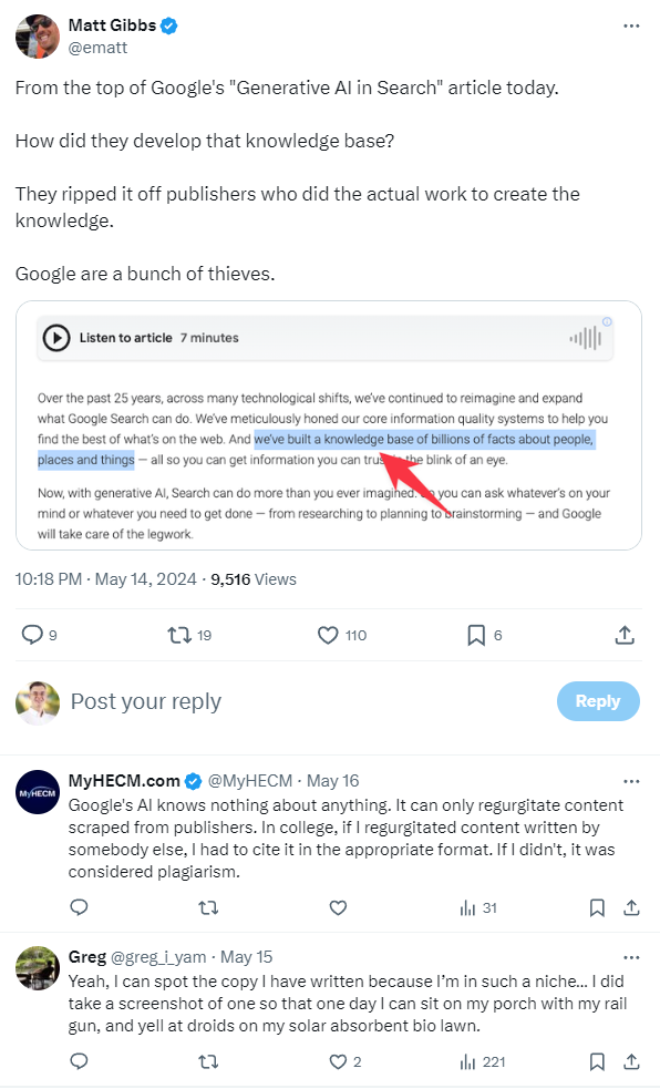 SGE to kradzież nawet do 95% ruchu. Co na to Google?