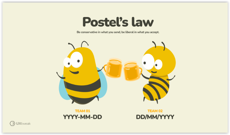 Prawo Postela (Postel's law) – wyjaśnienie i zastosowanie prawa UX