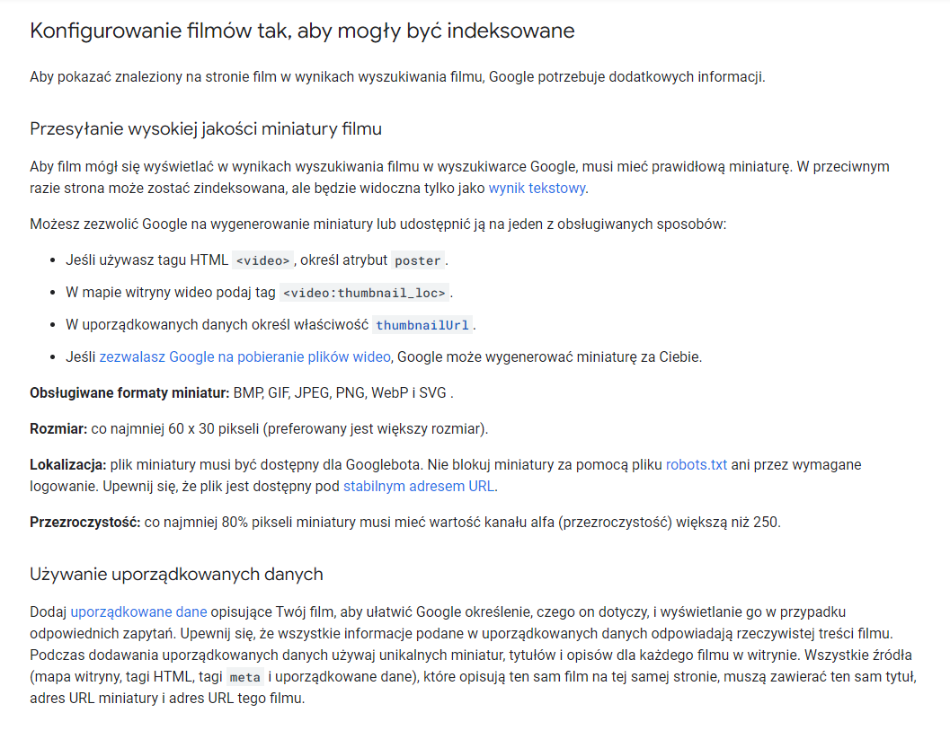 Jak ważne są dane strukturalne? Omówienie prosto od Google!