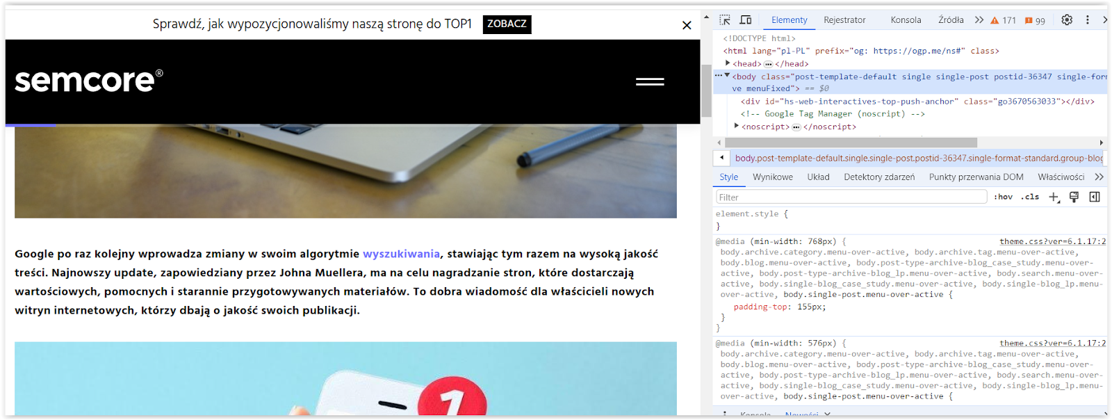 Czym jest obiektowy model dokumentu (DOM – document object model) i jakie ma znaczenia na stronach WWW?