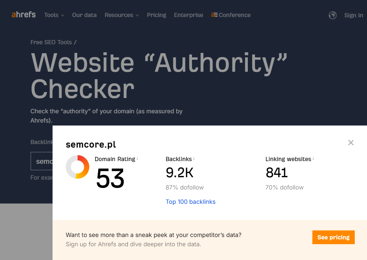 Backlink