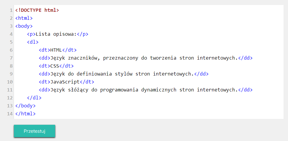 Lista w HTML – jak zrobić punktory przyjazne SEO?