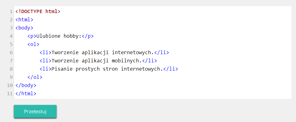 Lista w HTML – jak zrobić punktory przyjazne SEO?