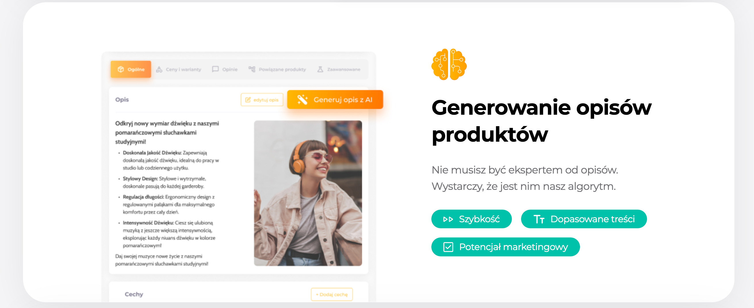 ikona opisy ai