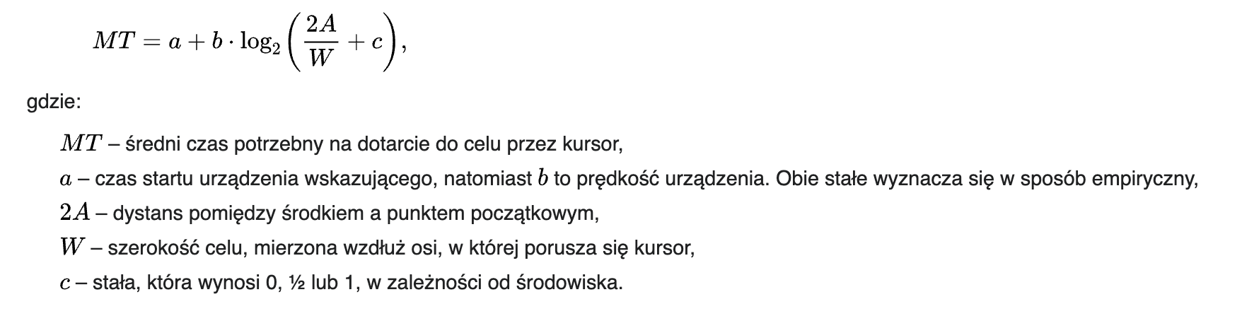Prawo Fittsa