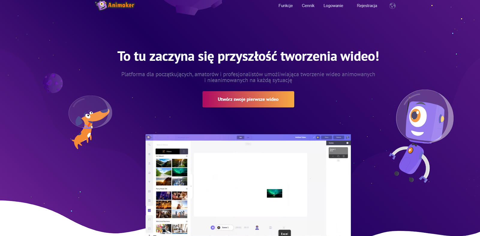 Animaker - aplikacja do tworzenia animacji