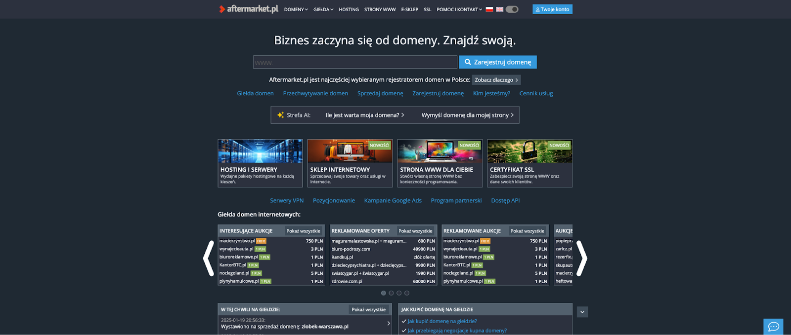 Poznaj najdroższe domeny świata