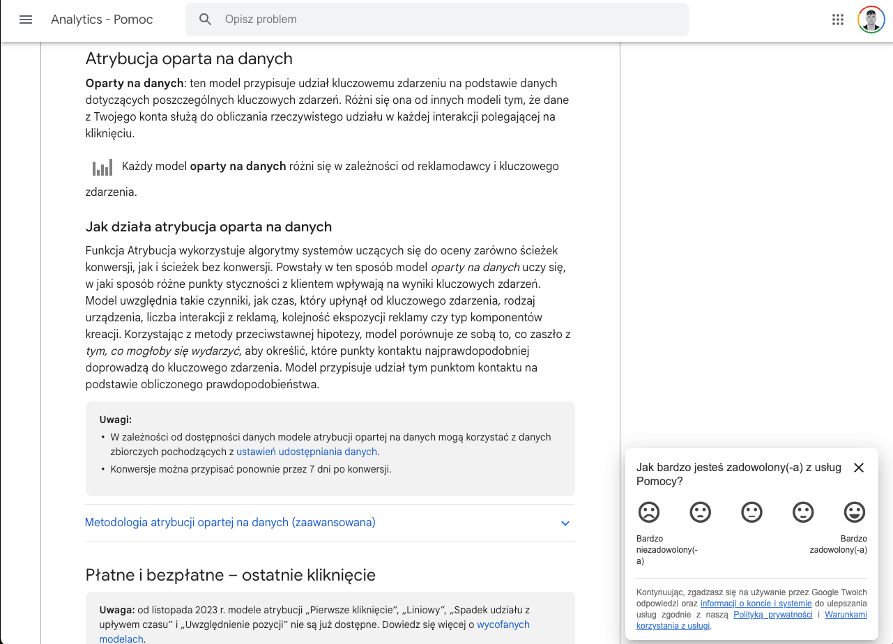 Atrybucja oparta na danych
