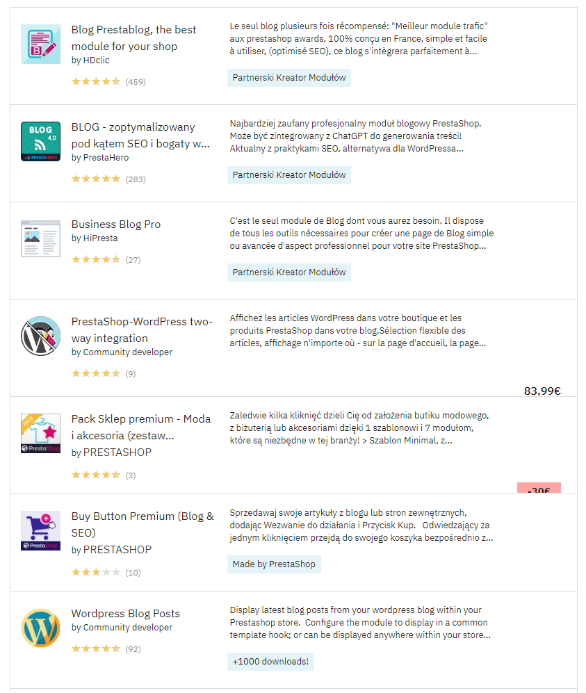Jak uruchomić blog na PrestaShop?